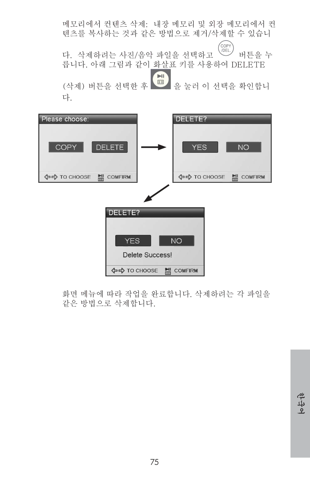 HP DF800 manual 한국어 