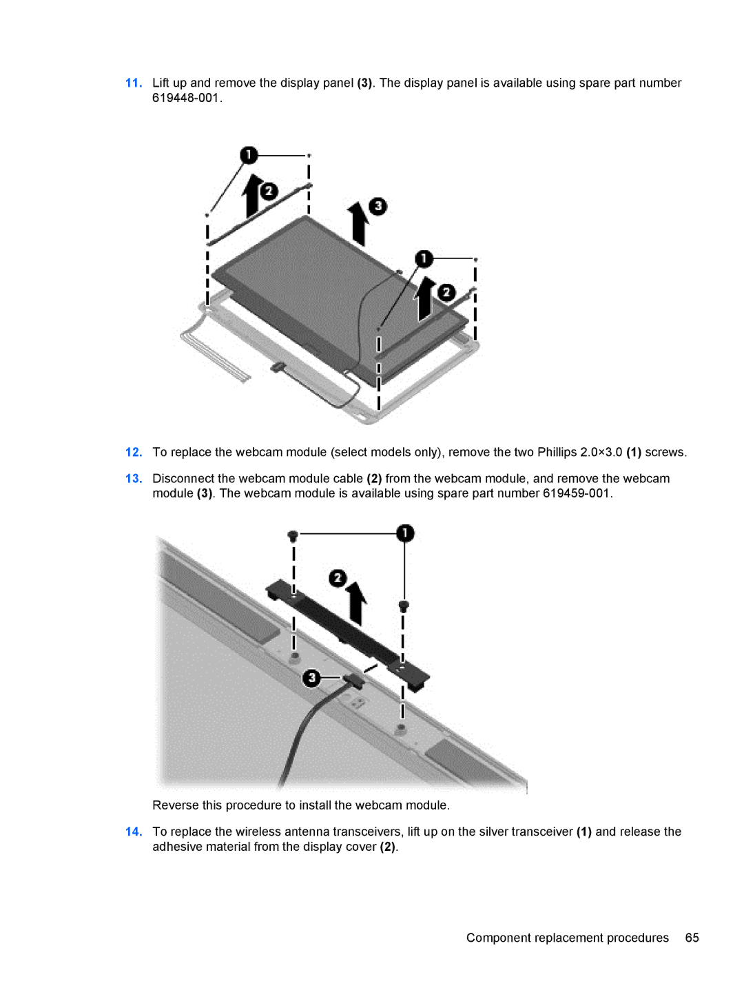 HP DM3 manual 