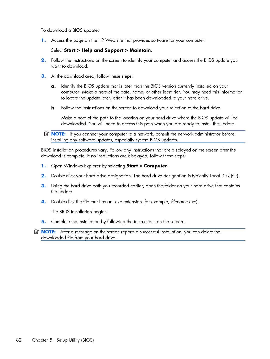 HP DM3 manual 