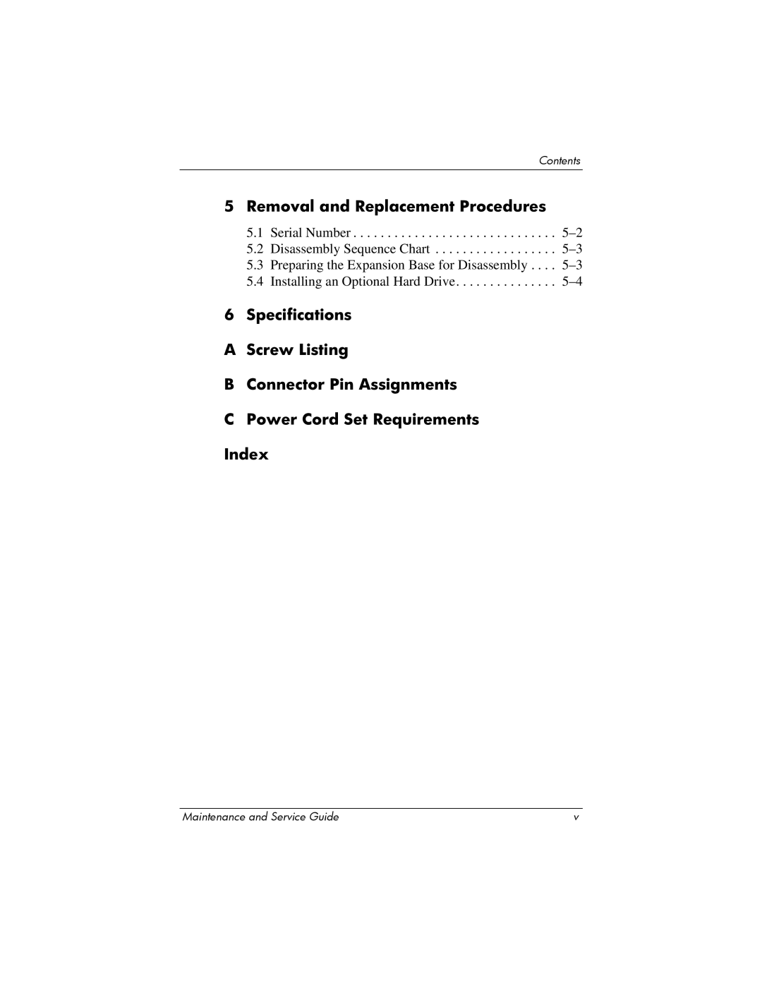 HP Docking Station XB3000 manual Removal and Replacement Procedures 