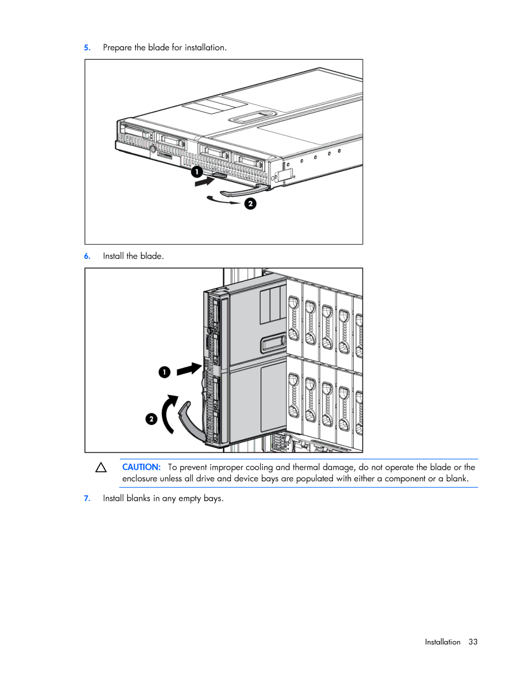 HP Doll c7000 manual Installation 