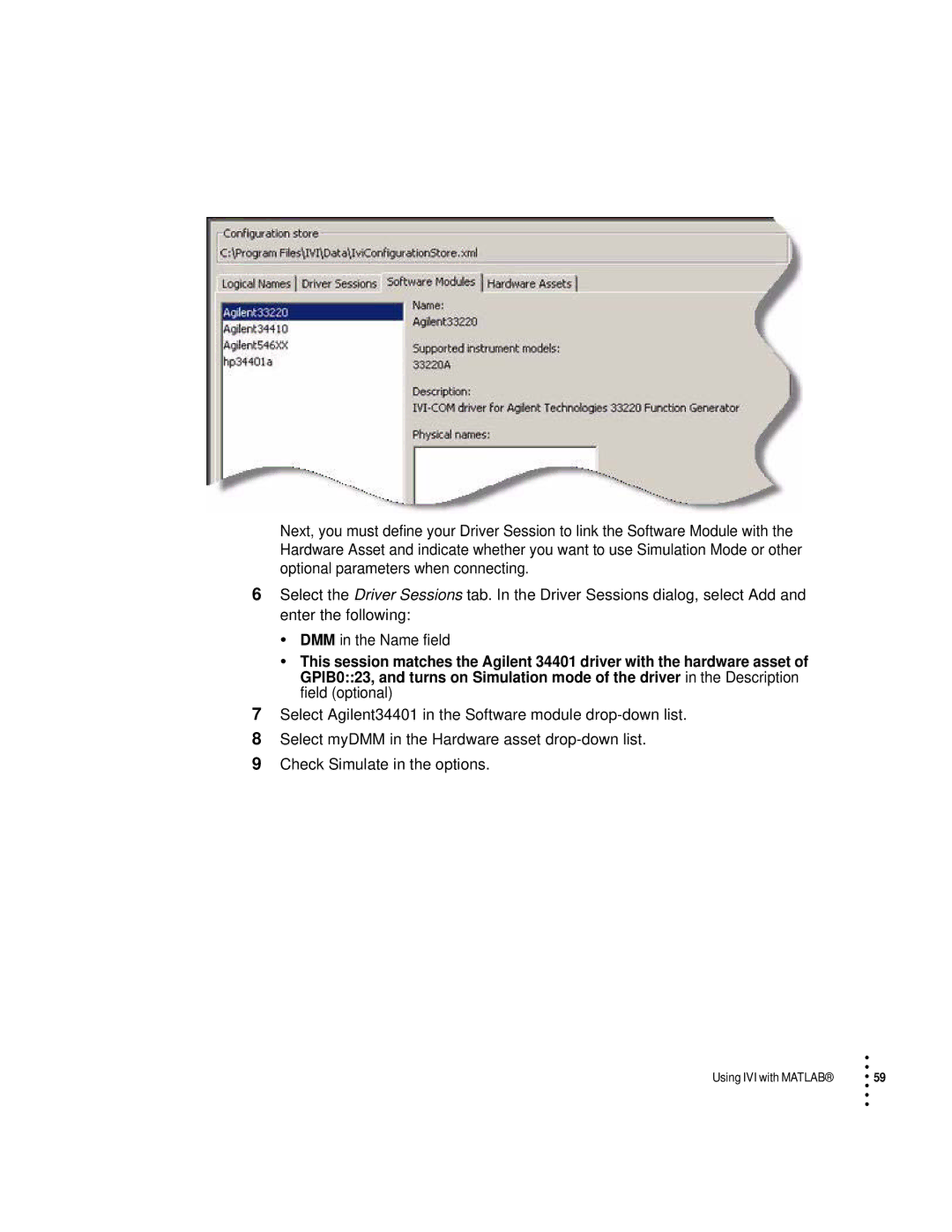 HP Drive manual Using IVI with Matlab 