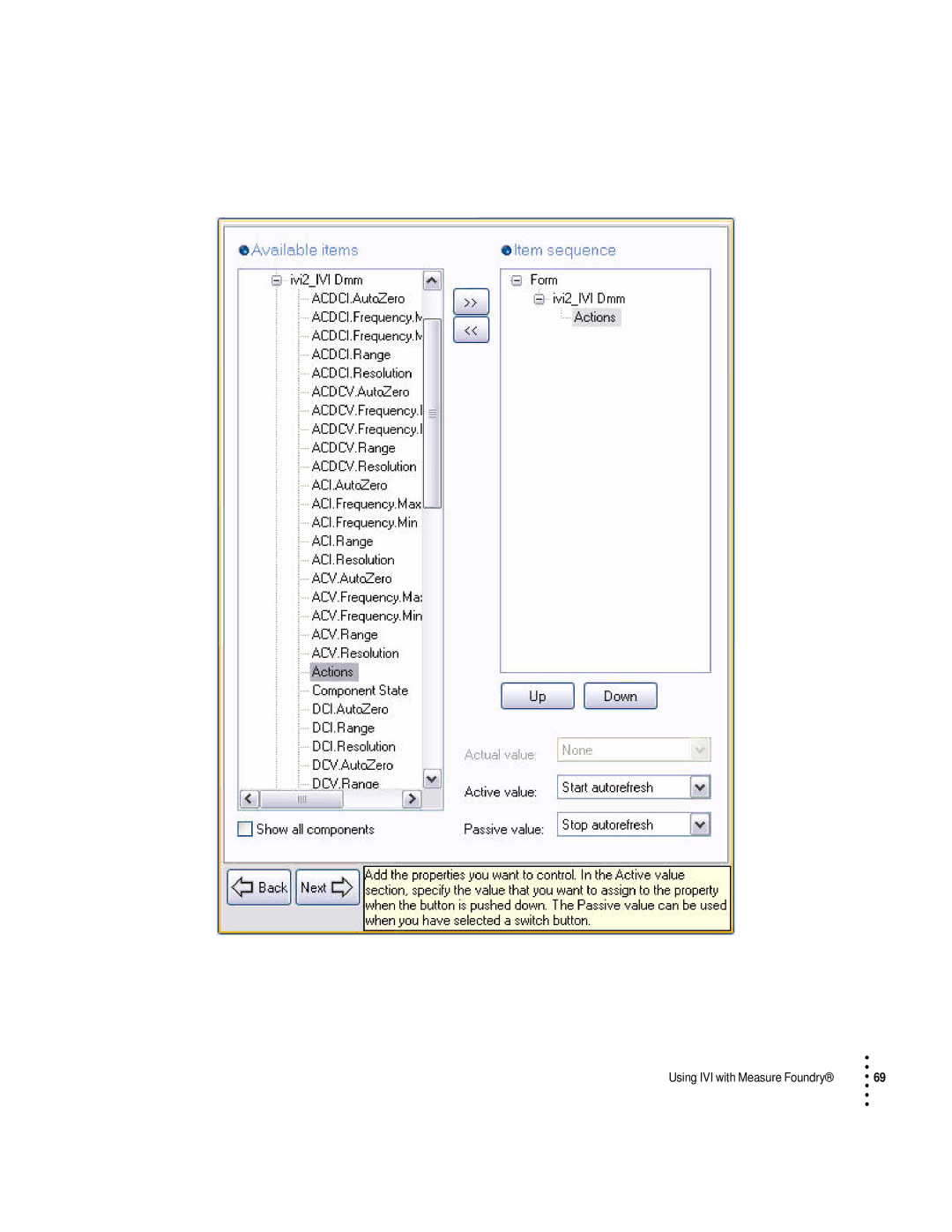 HP Drive manual Using IVI with Measure Foundry 