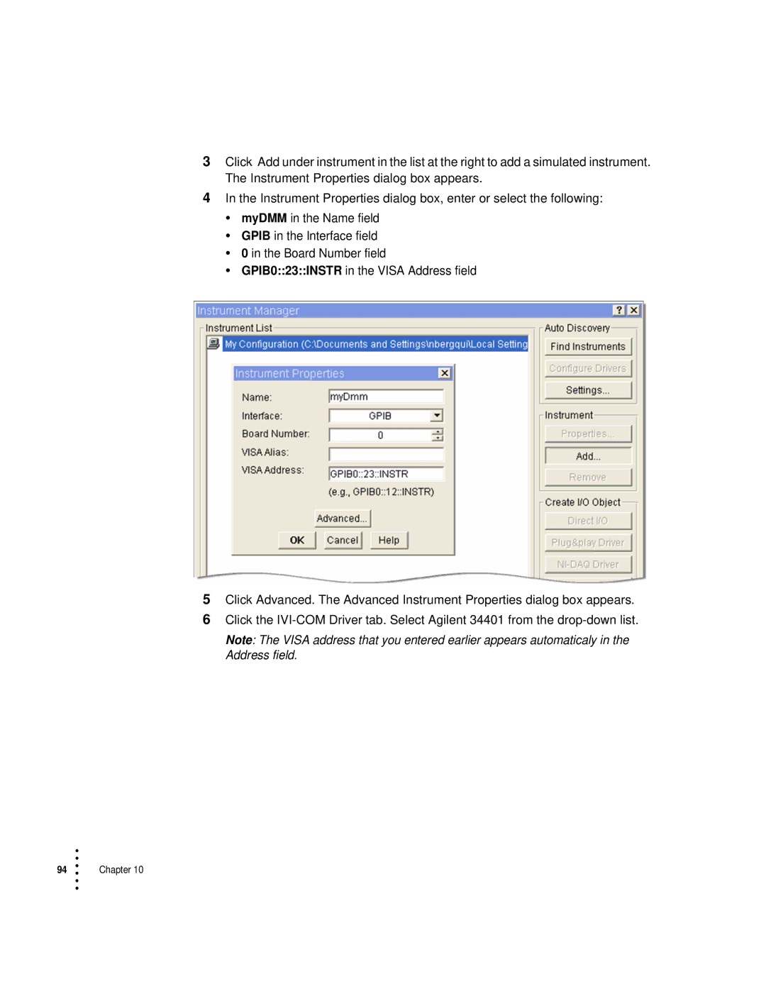 HP Drive manual Chapter 