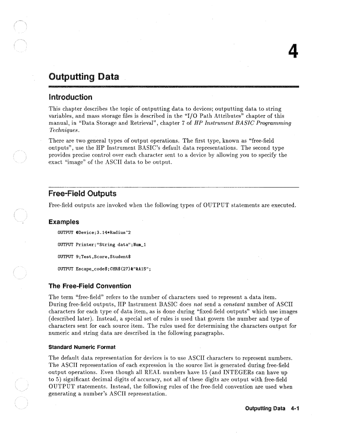 HP Drums 8711A RF manual 