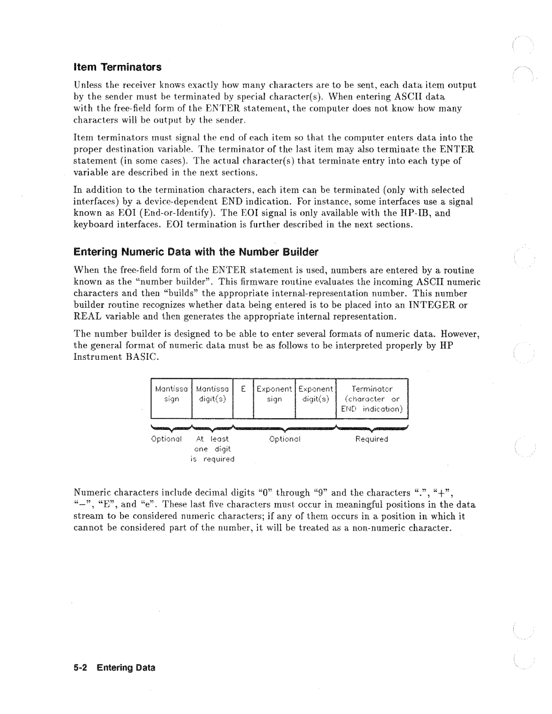 HP Drums 8711A RF manual 