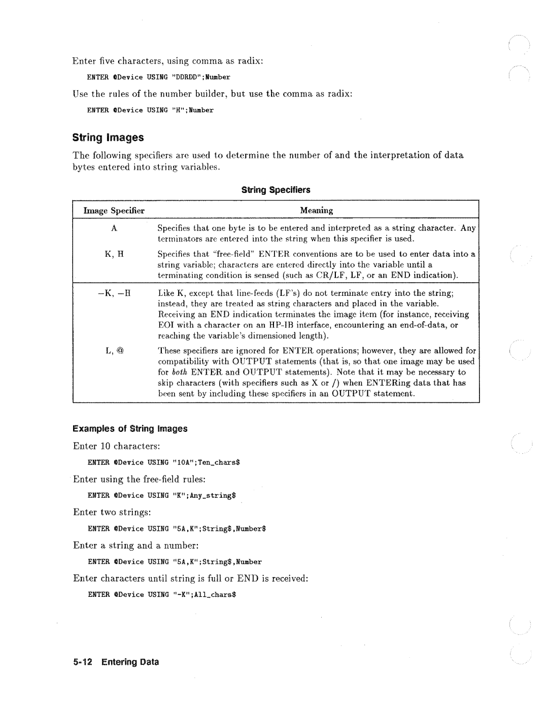 HP Drums 8711A RF manual 