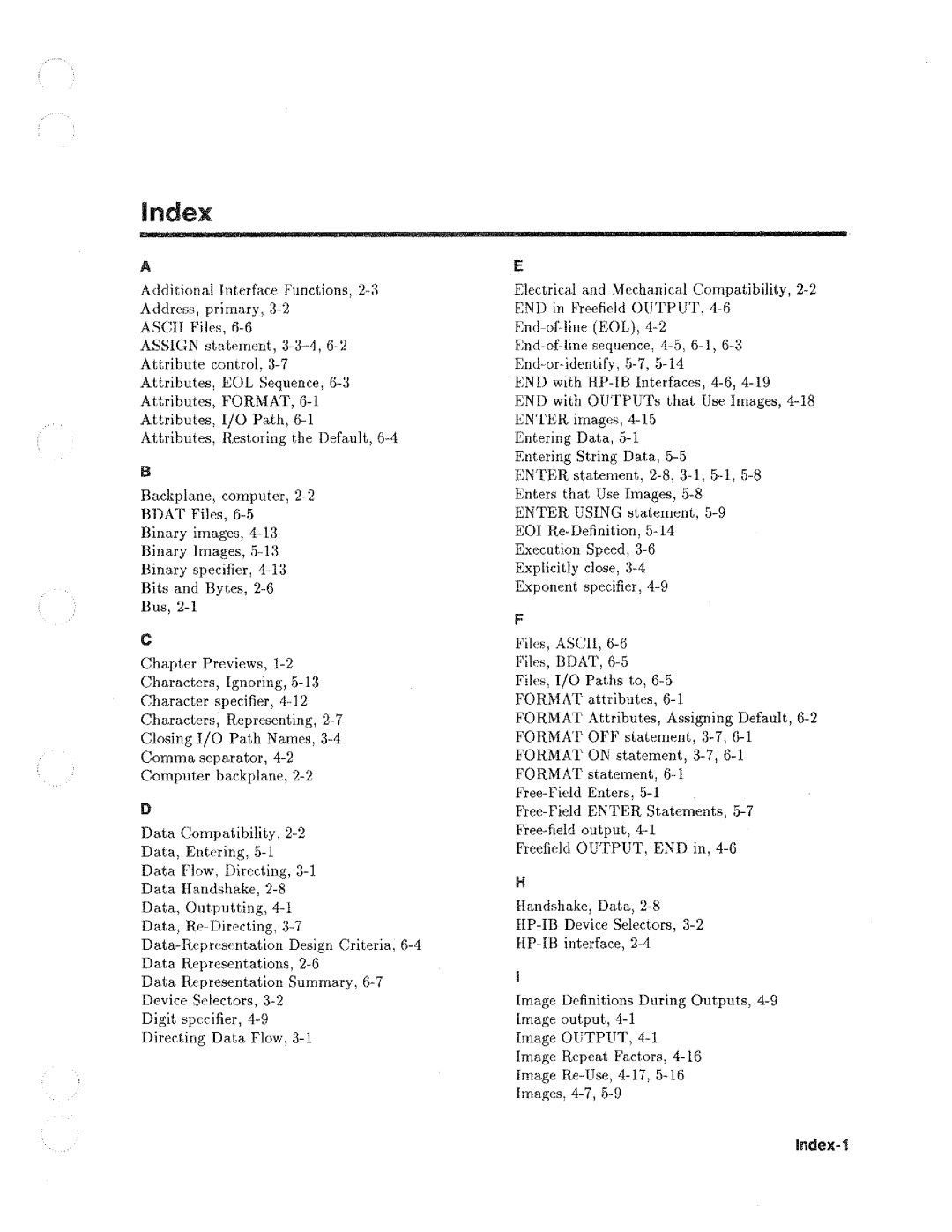 HP Drums 8711A RF manual 