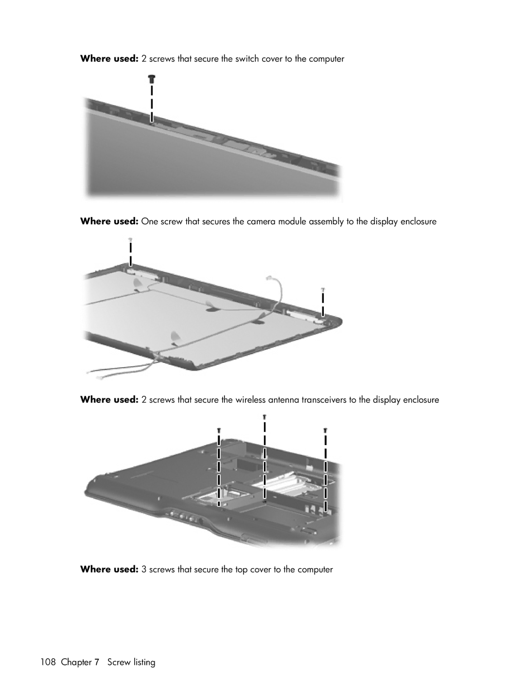 HP DV2500 manual 