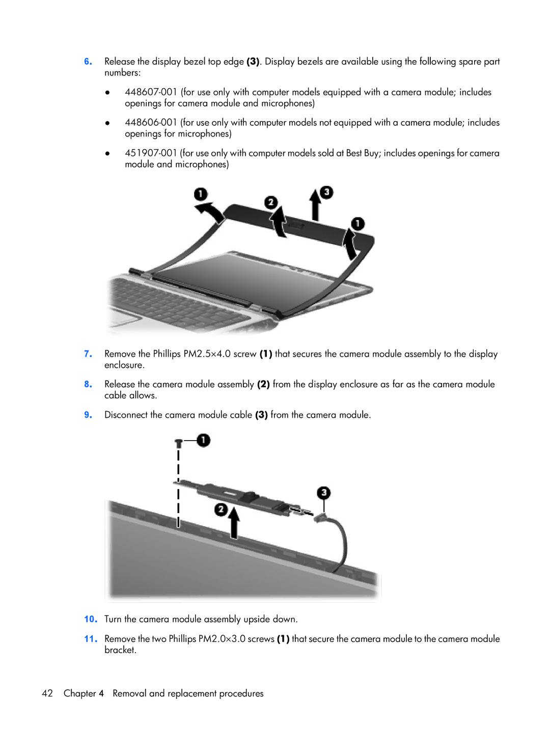 HP DV2500 manual 