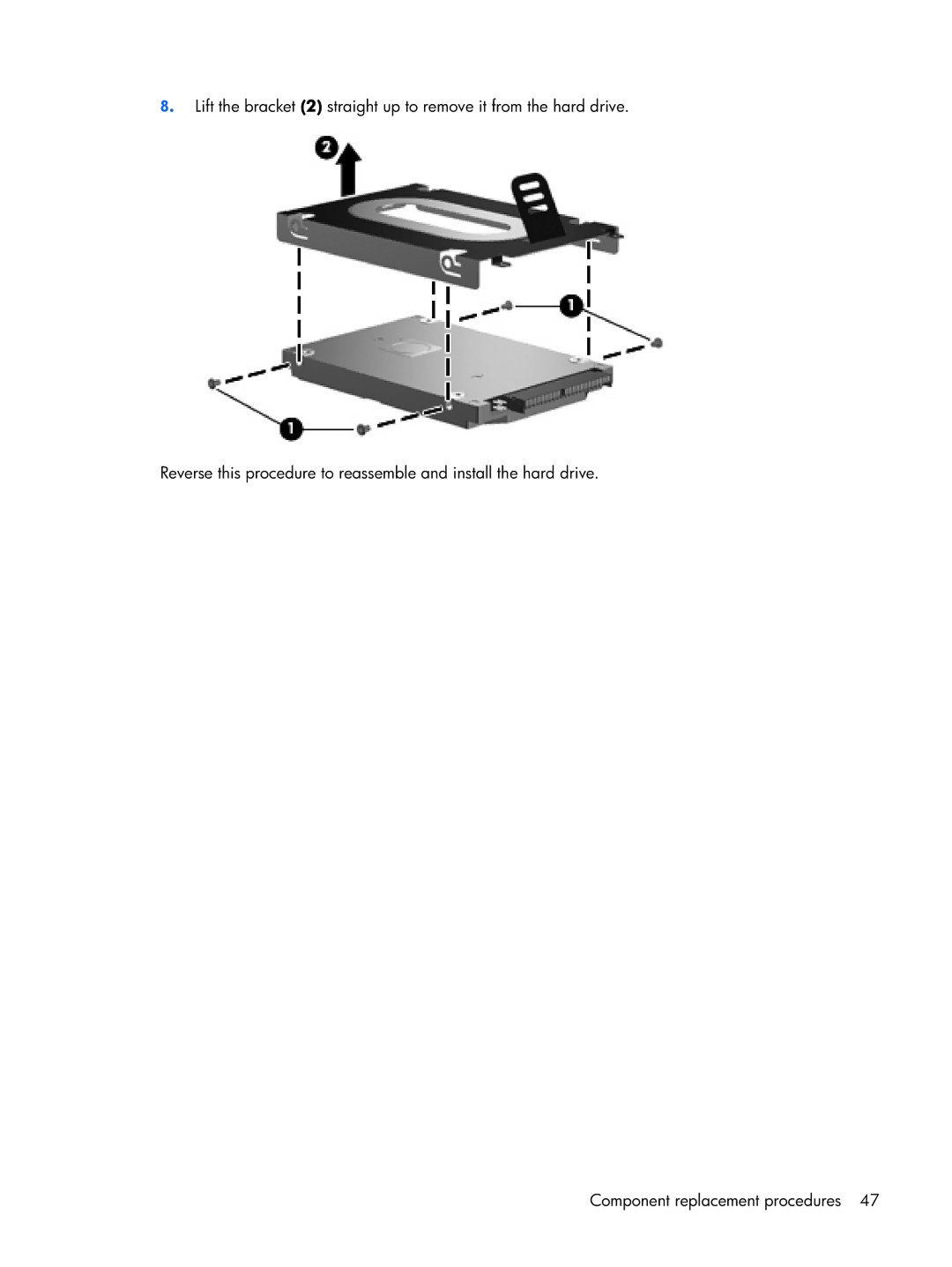 HP DV2500 manual 