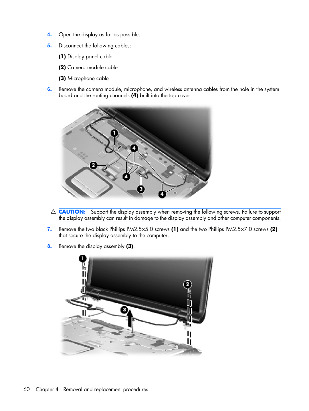 HP DV2500 manual 