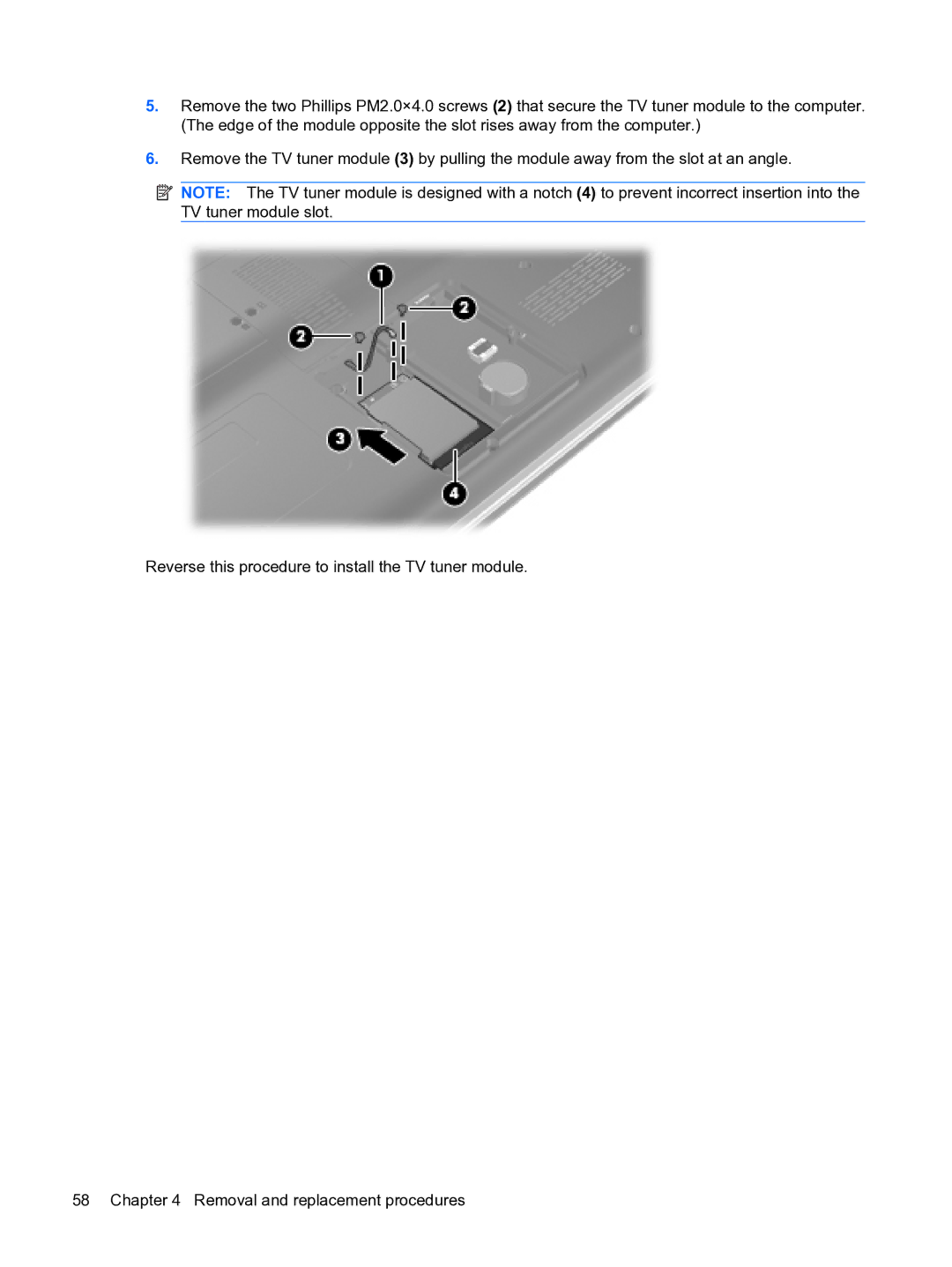 HP DV5 manual 