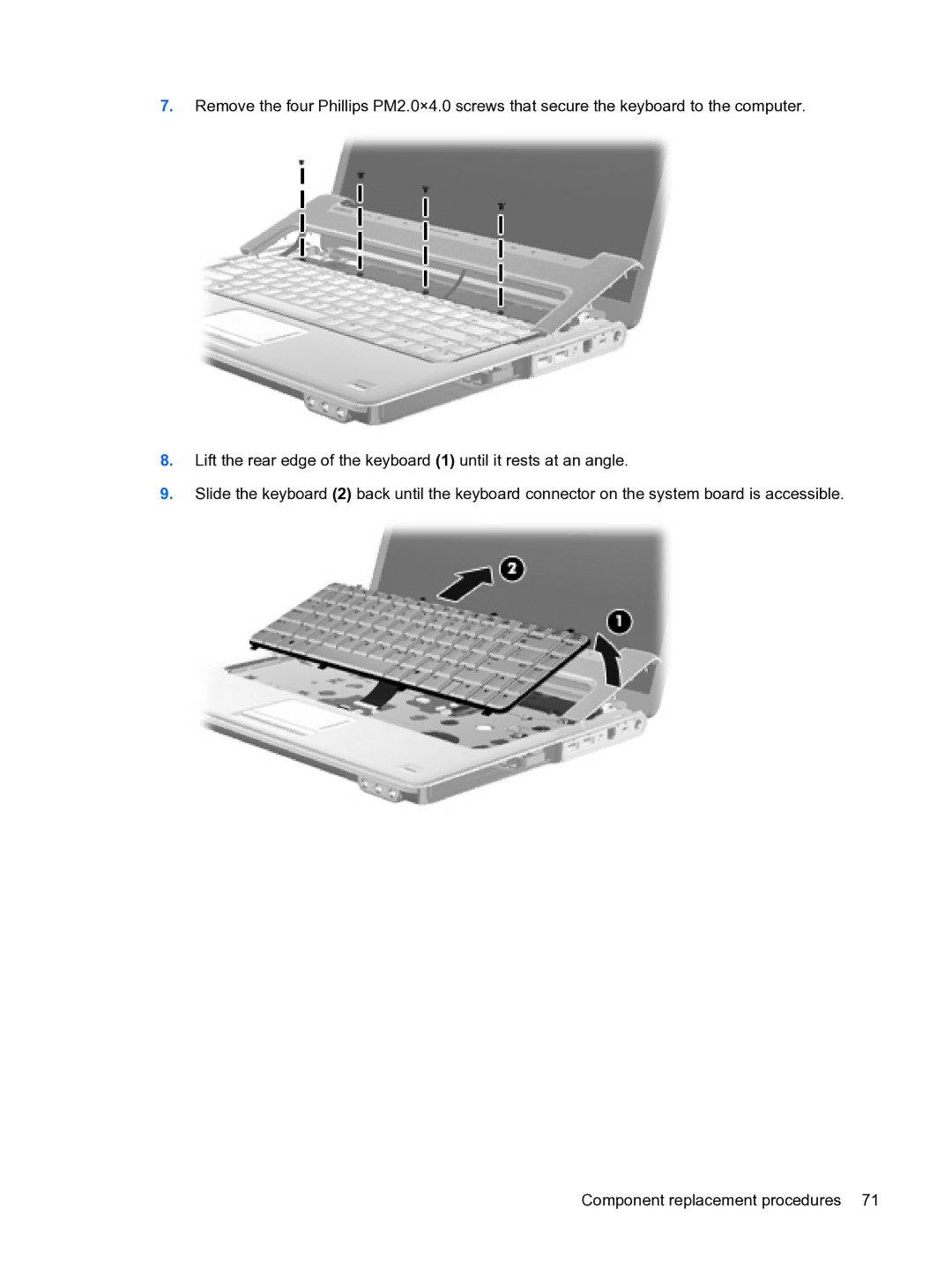 HP DV5 manual 