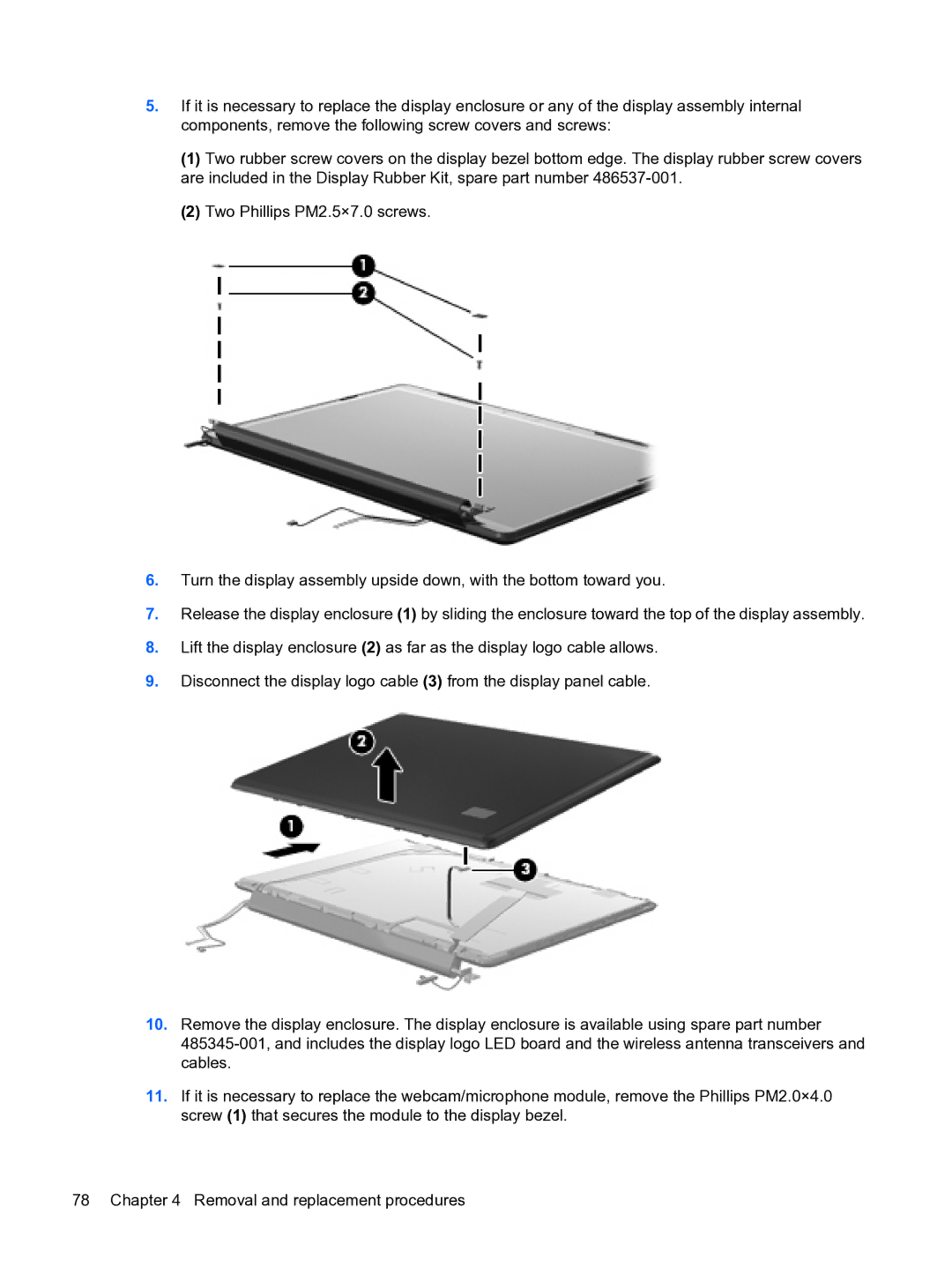 HP DV5 manual 