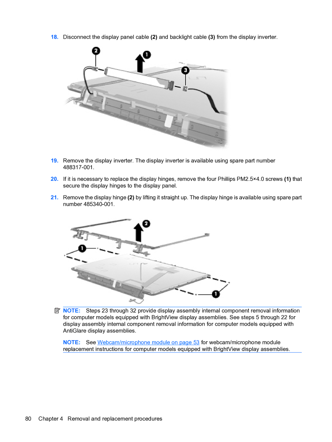 HP DV5 manual 