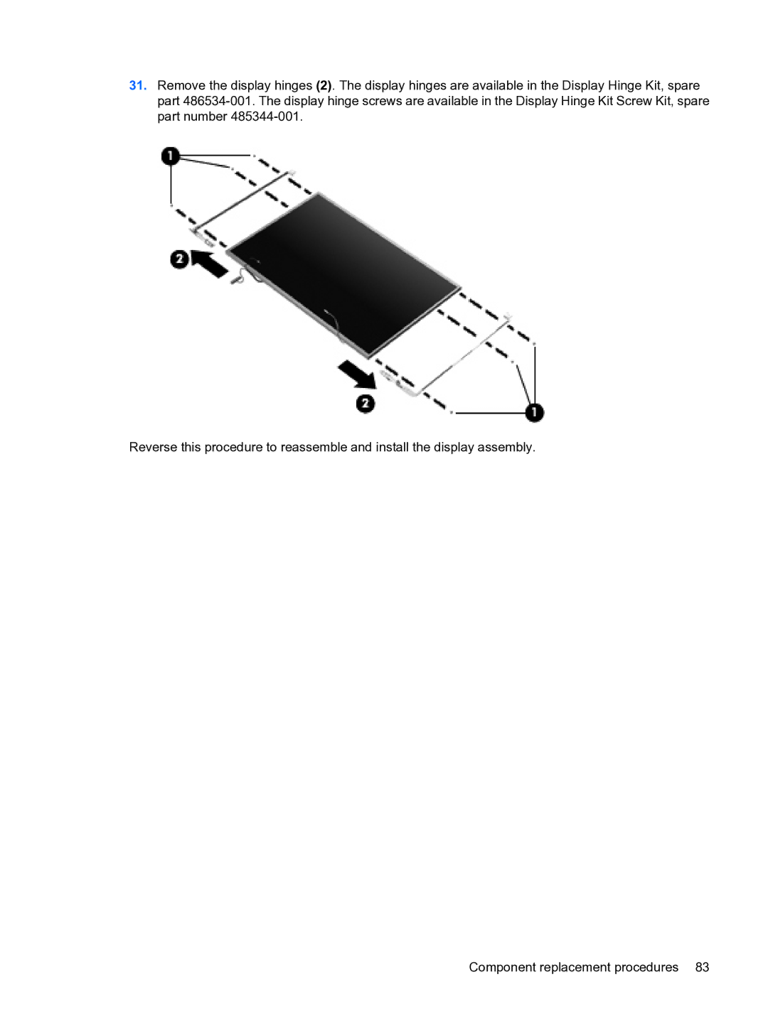 HP DV5 manual 