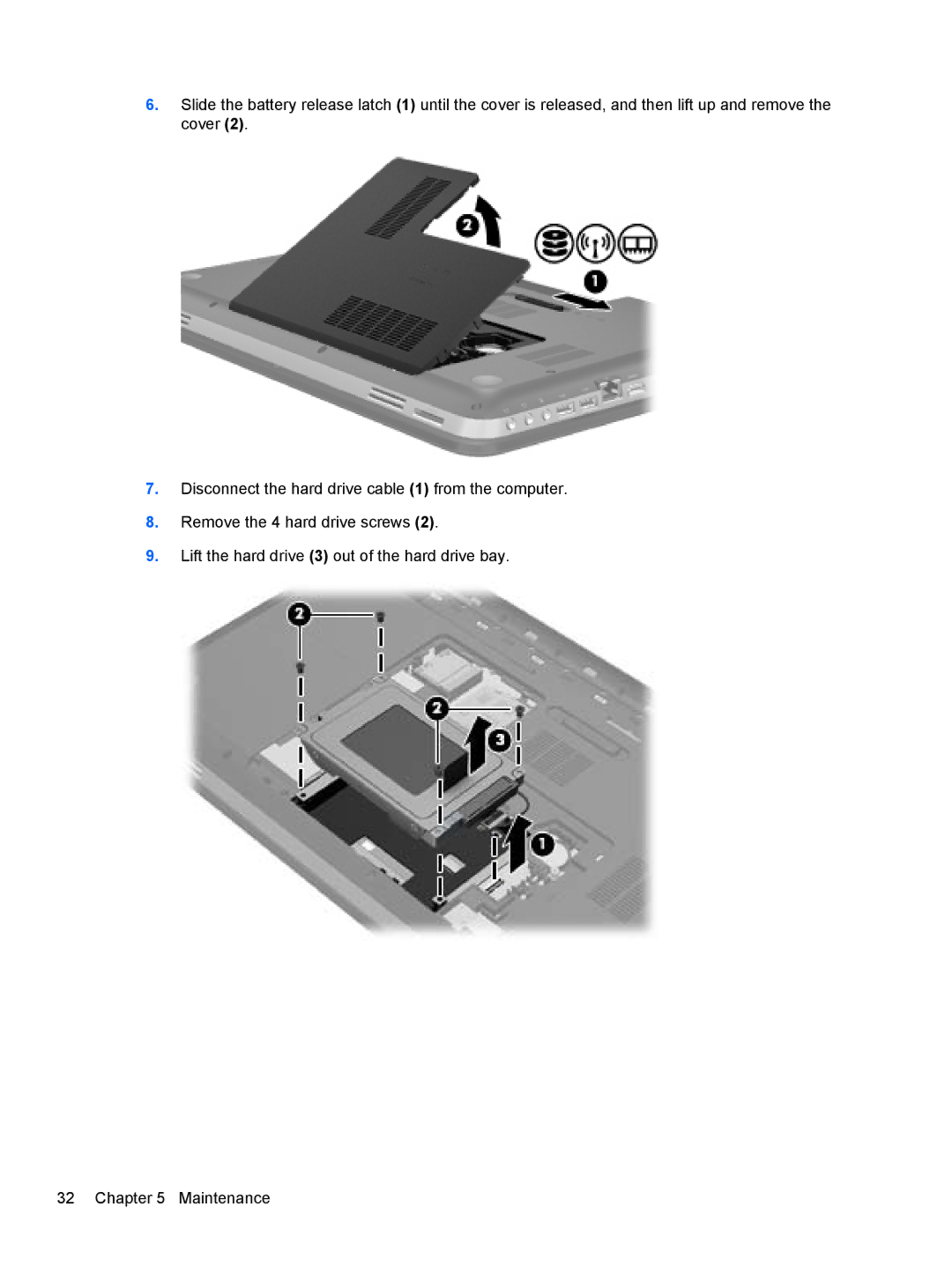 HP Dv6 6108Us manual 