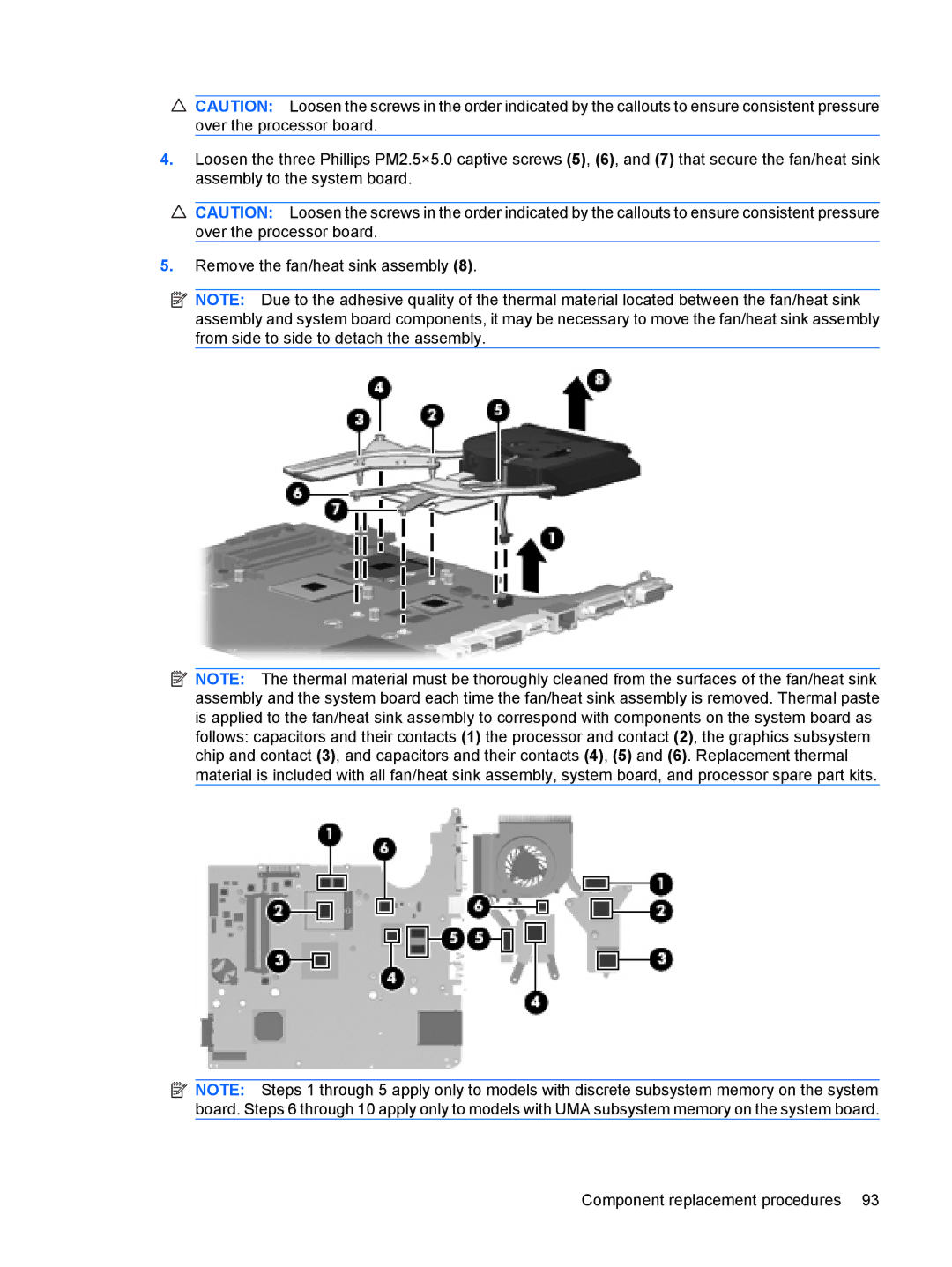 HP DV6 manual 