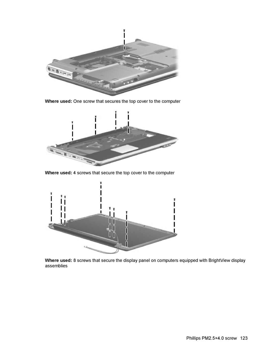 HP DV6 manual 