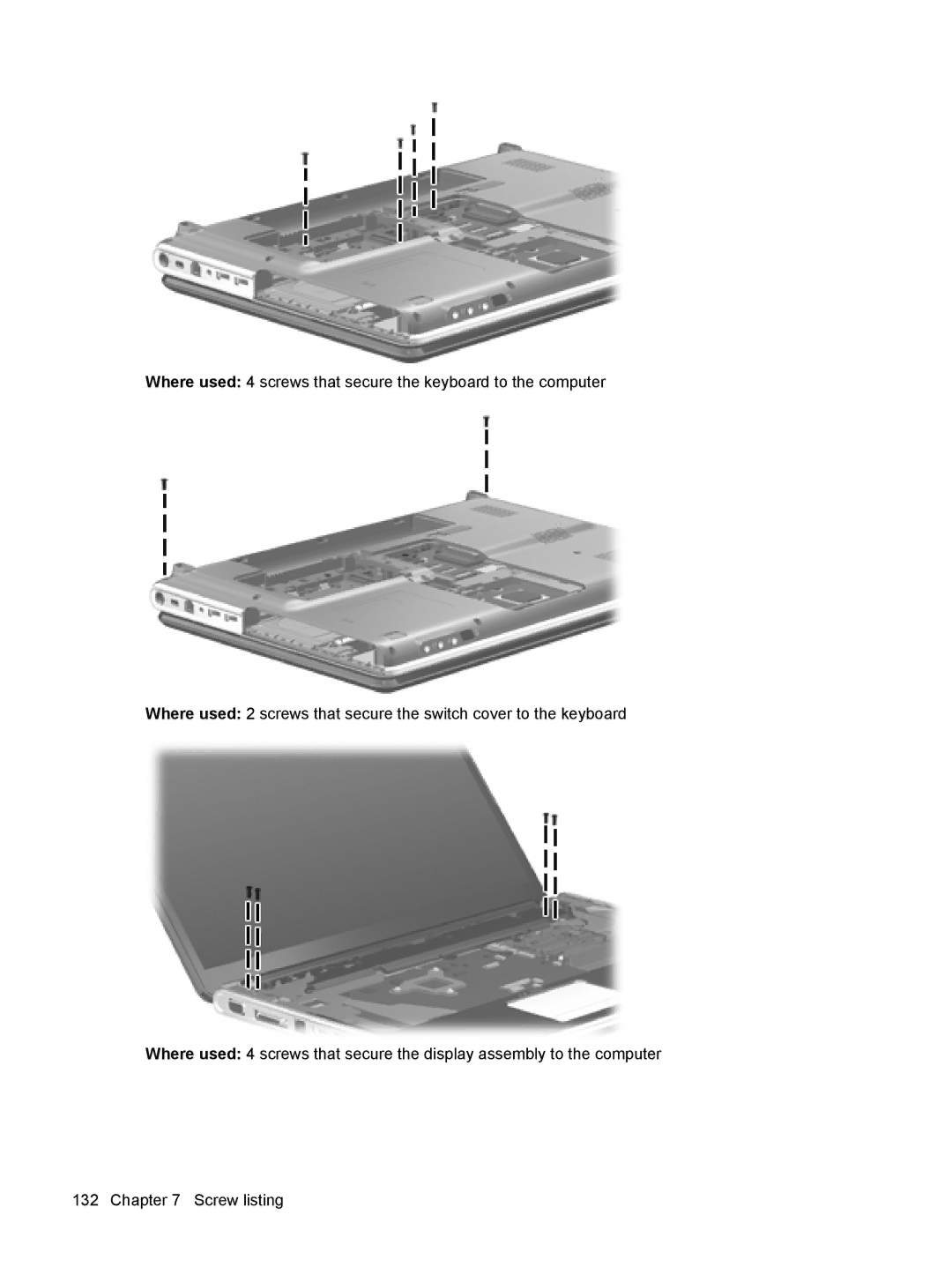 HP DV6 manual 