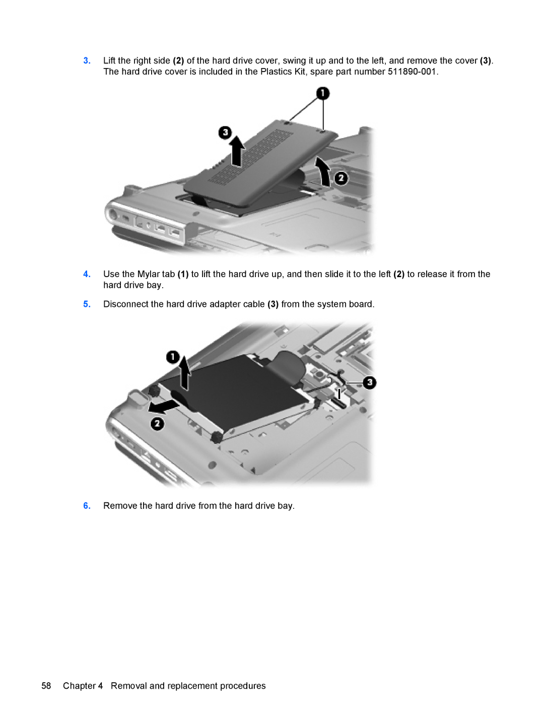 HP DV6 manual 