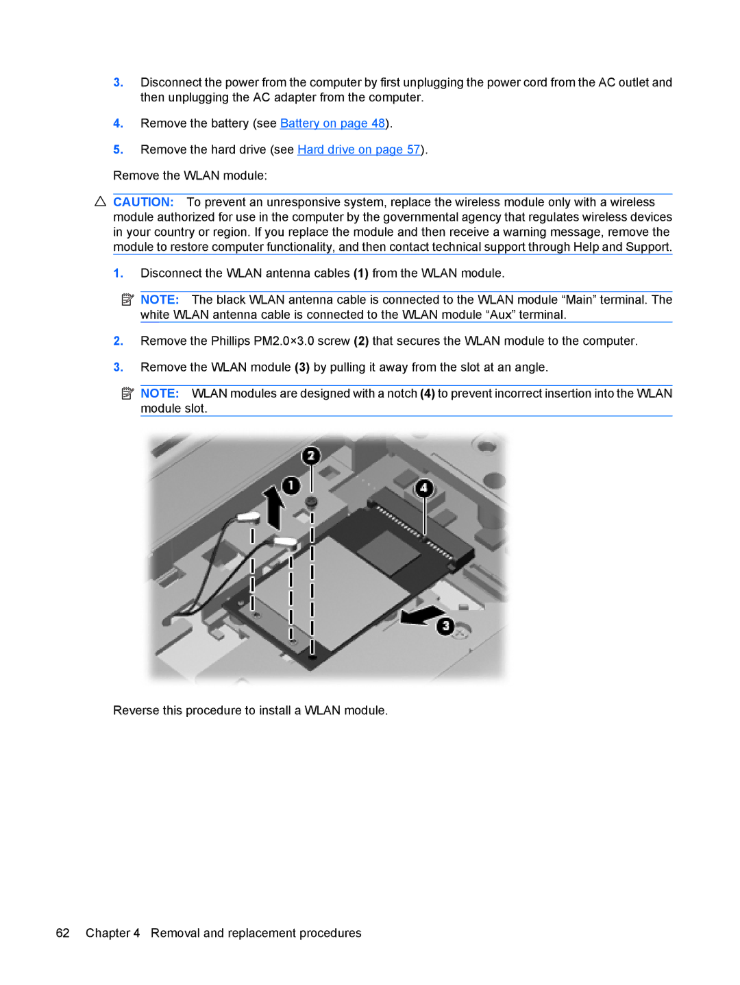 HP DV6 manual 