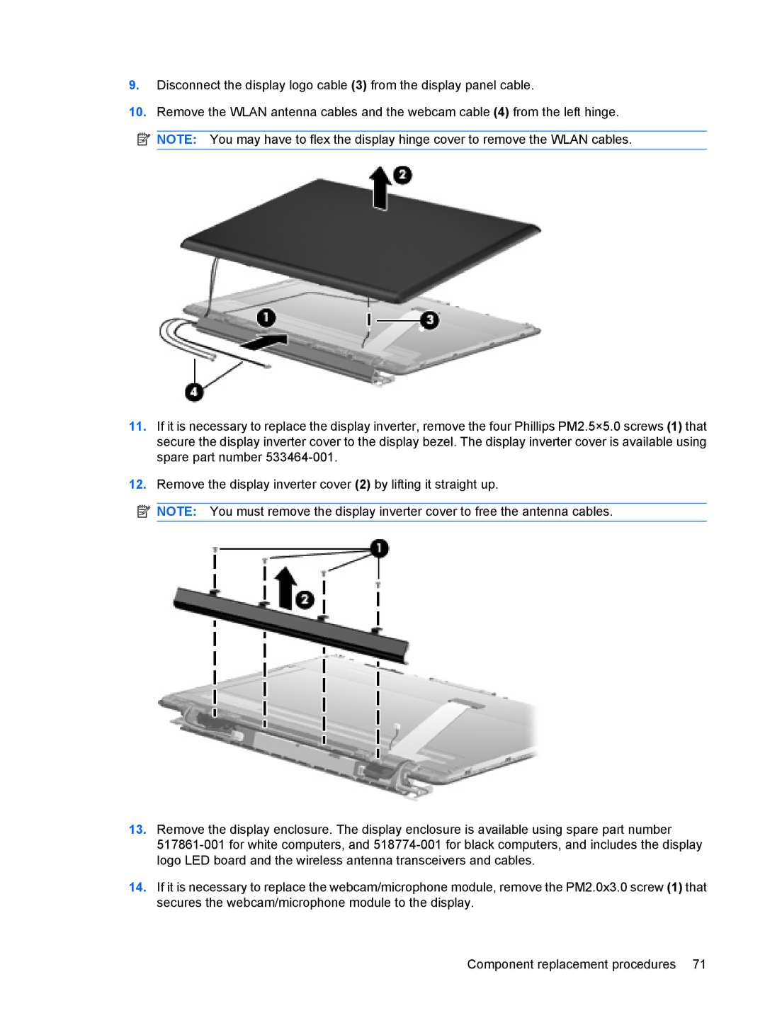 HP DV6 manual 