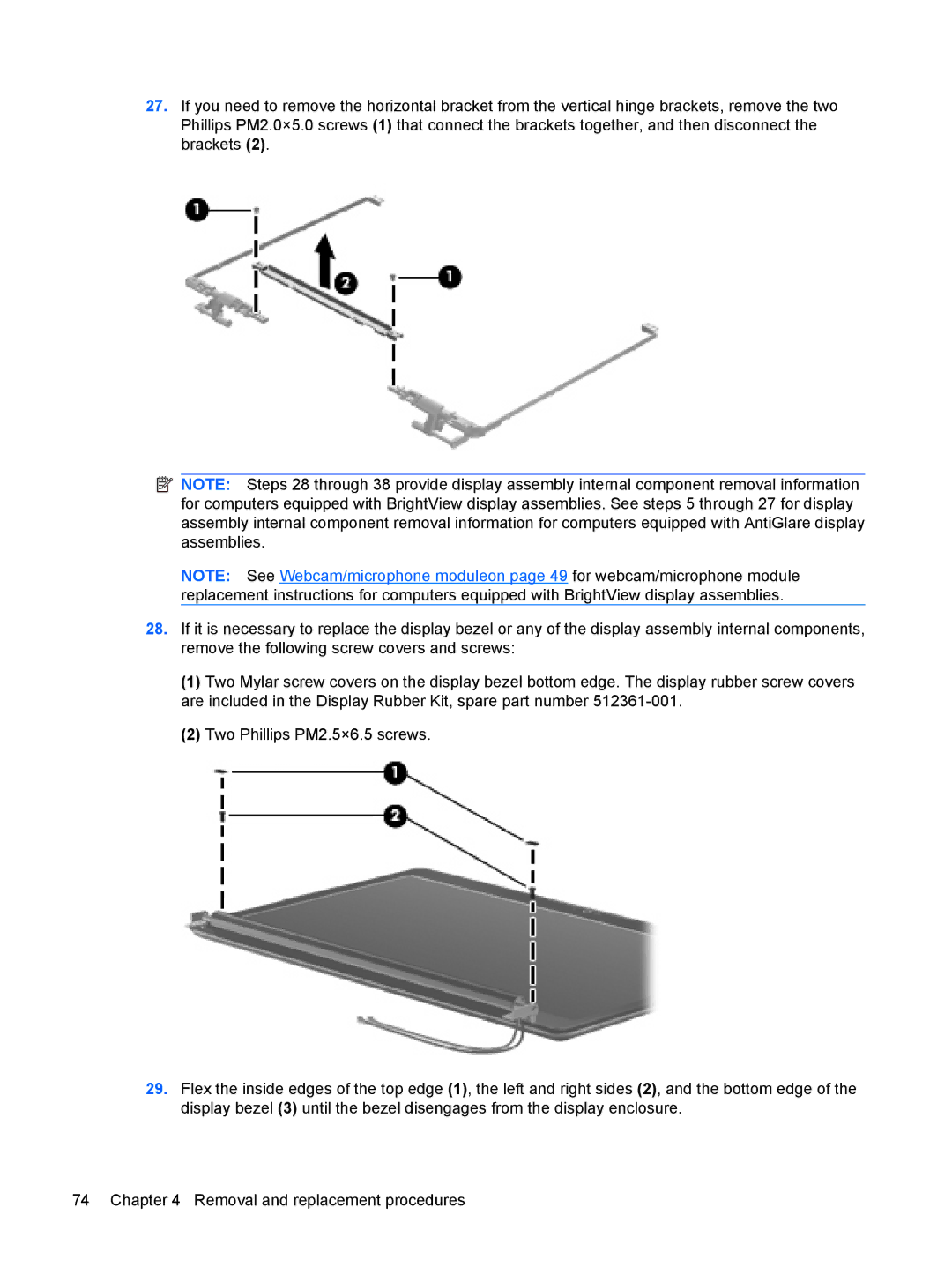 HP DV6 manual 