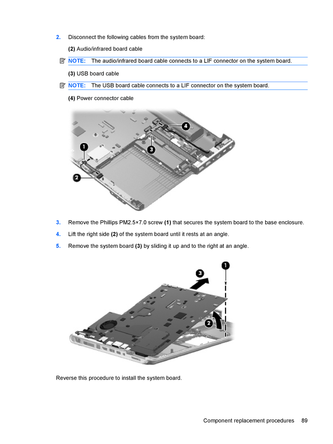 HP DV6 manual 