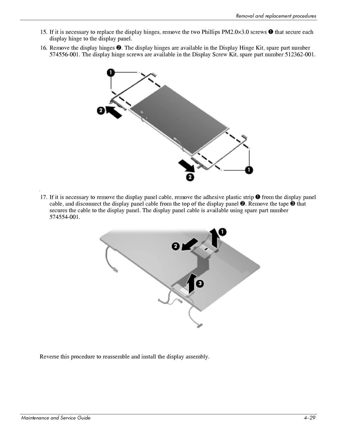 HP DV6 manual Removal and replacement procedures 