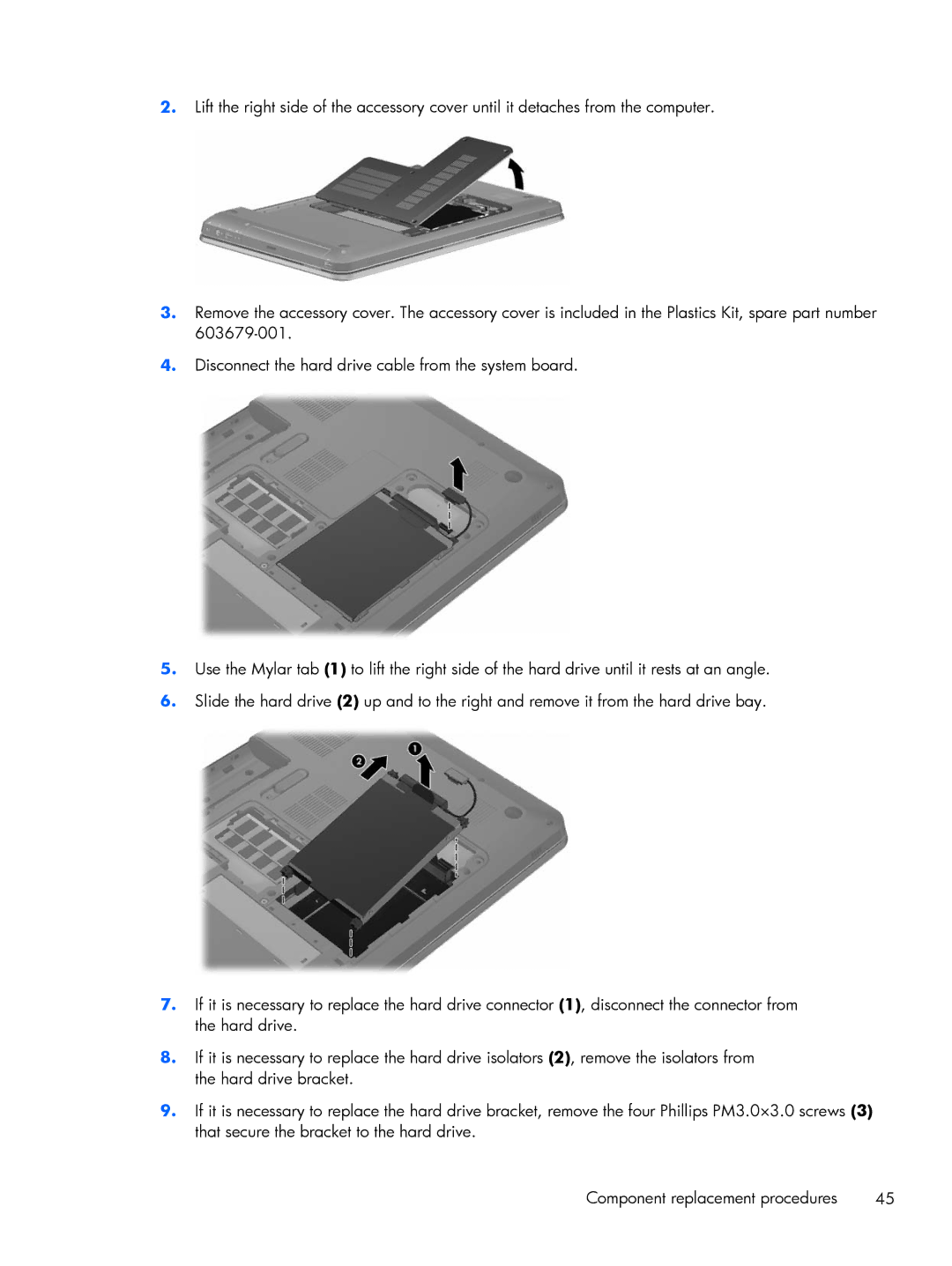 HP DV6 manual 