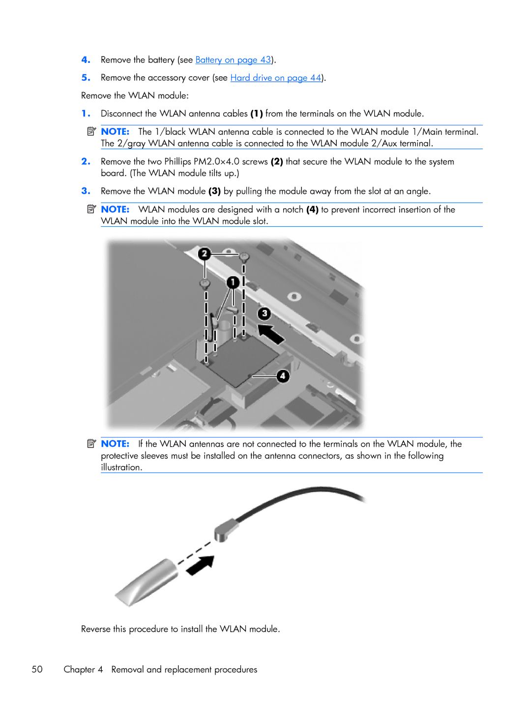 HP DV6 manual 