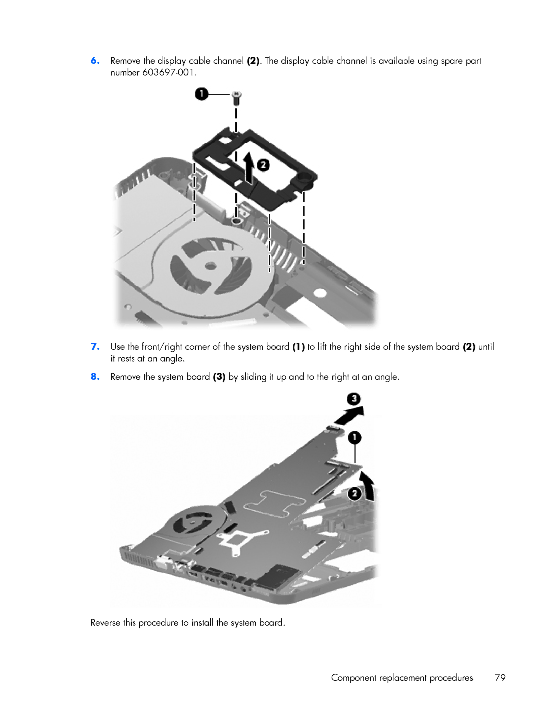 HP DV6 manual 