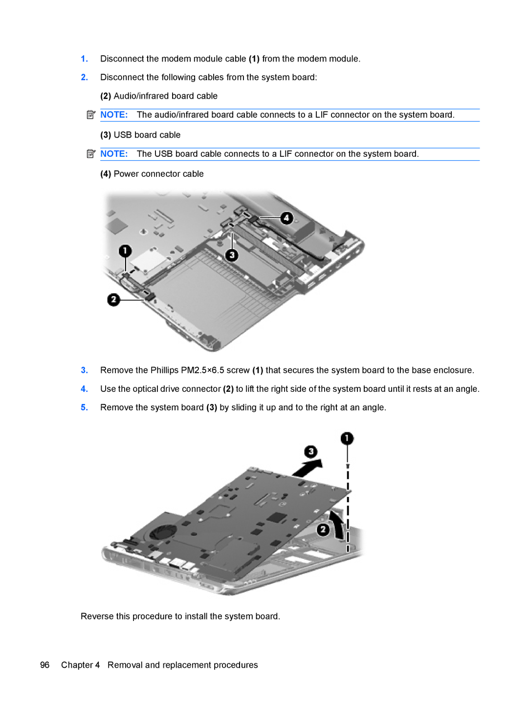 HP DV6 manual 