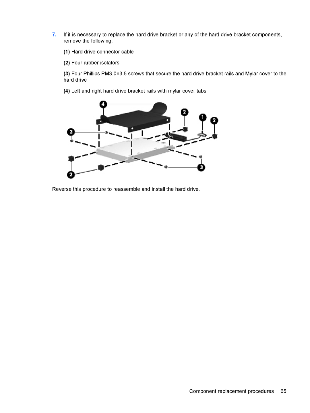 HP DV6 manual 