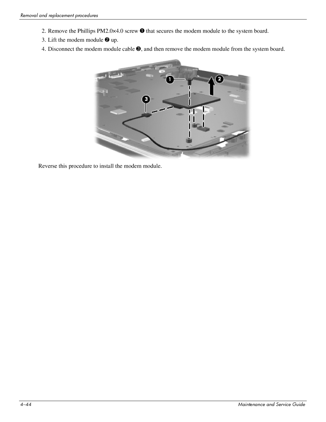 HP dv7-6b56nr A1T84UAR#ABA manual Removal and replacement procedures 