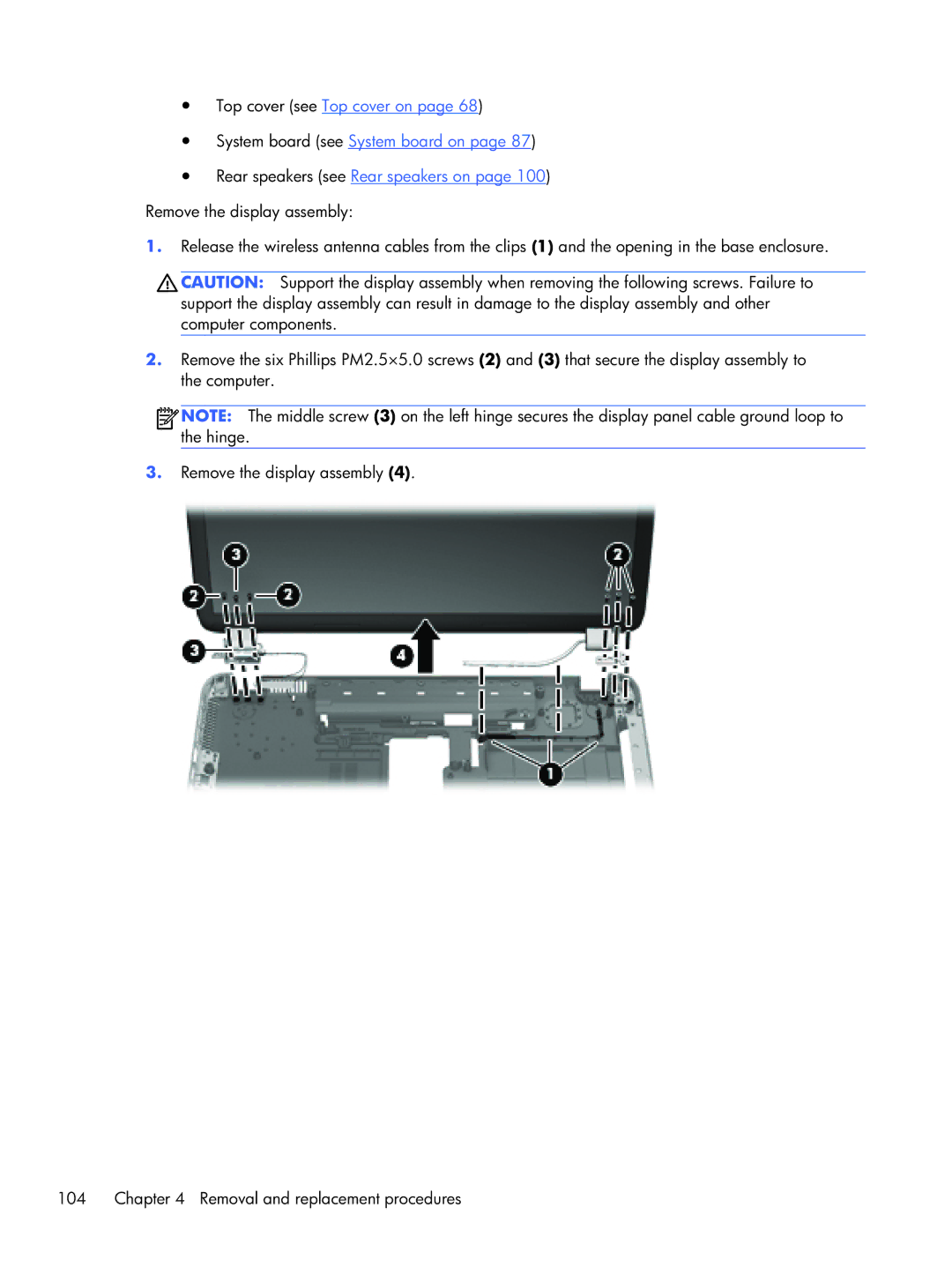 HP DV7 manual 