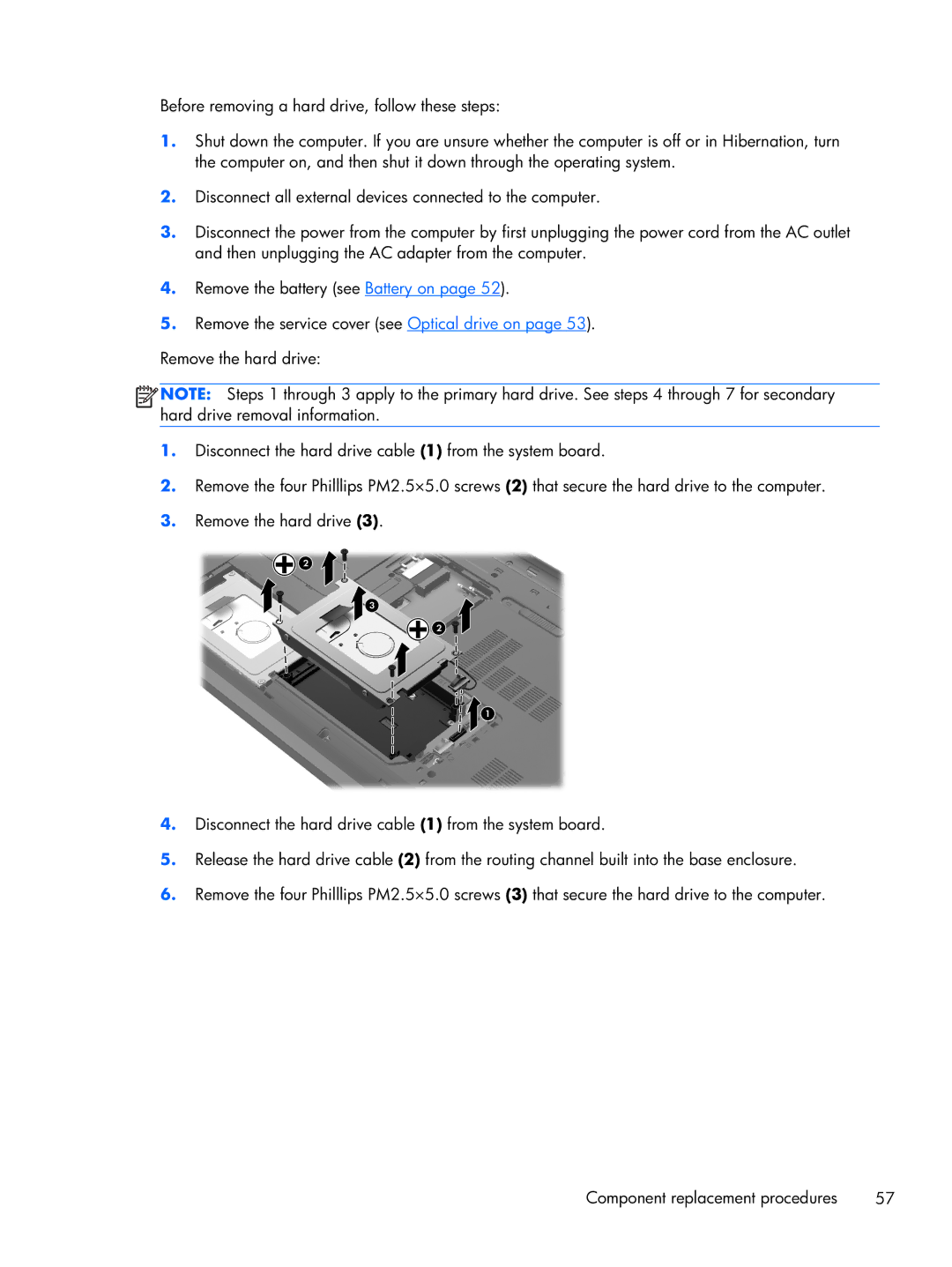 HP DV7 manual 