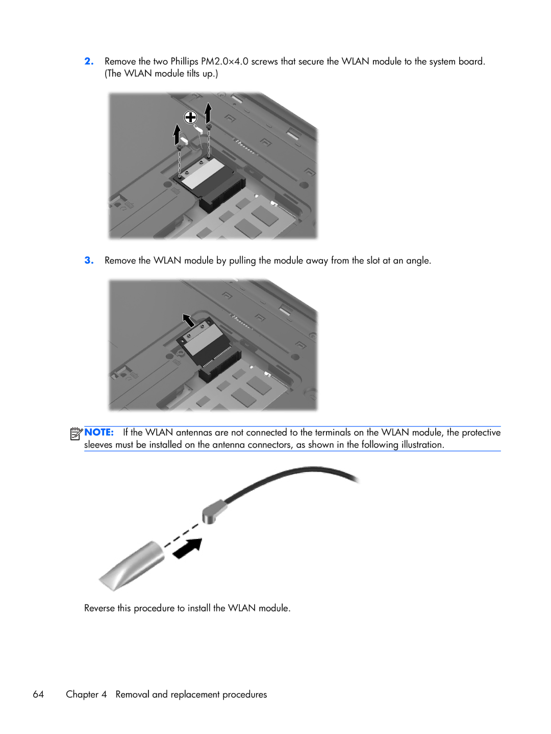 HP DV7 manual 