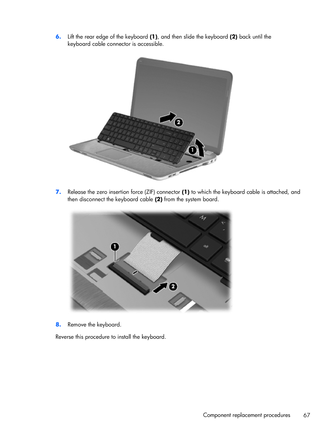 HP DV7 manual 