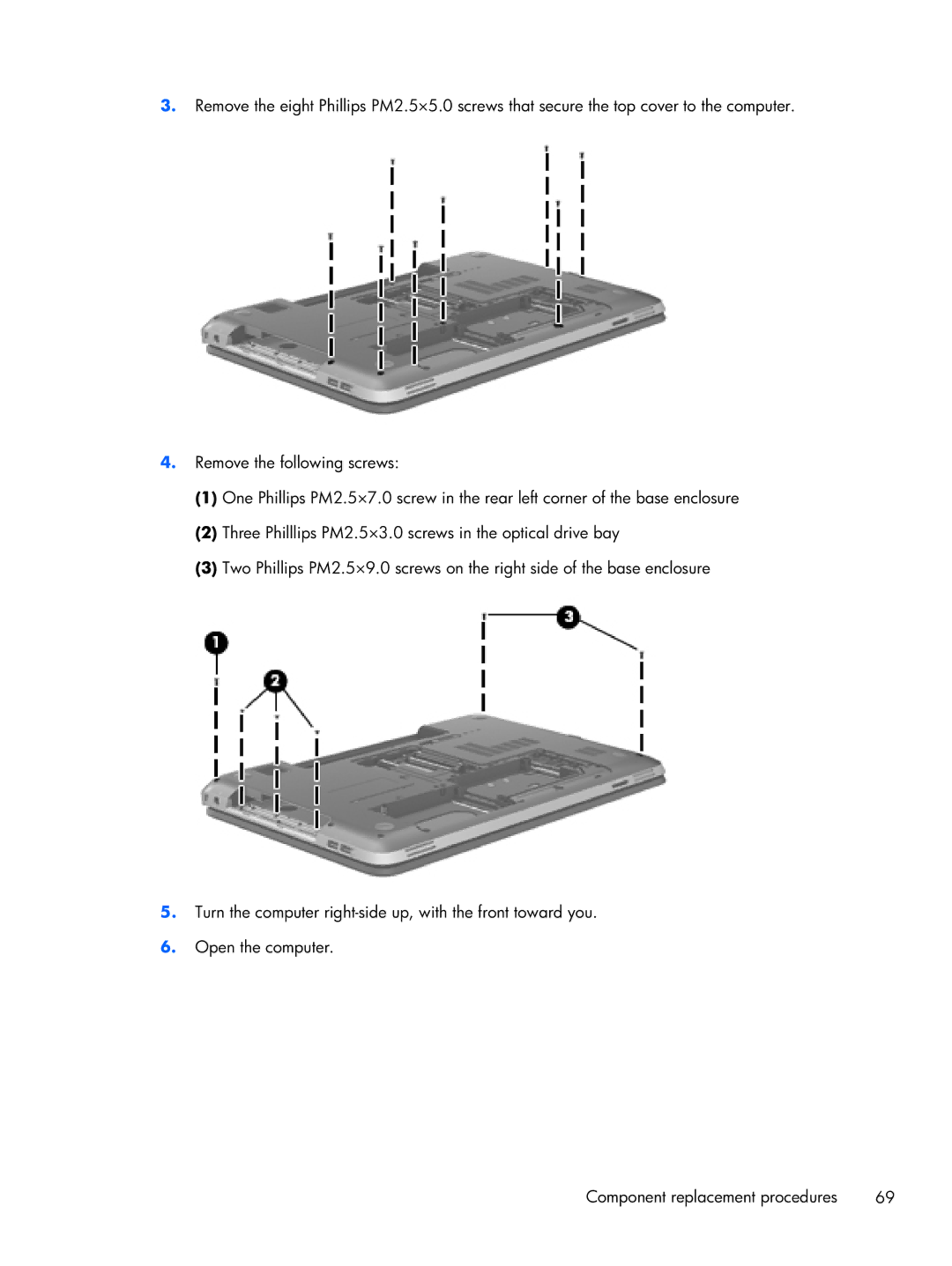 HP DV7 manual 