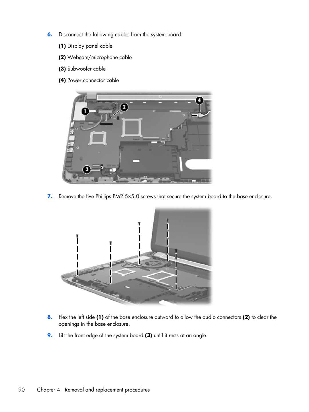 HP DV7 manual 