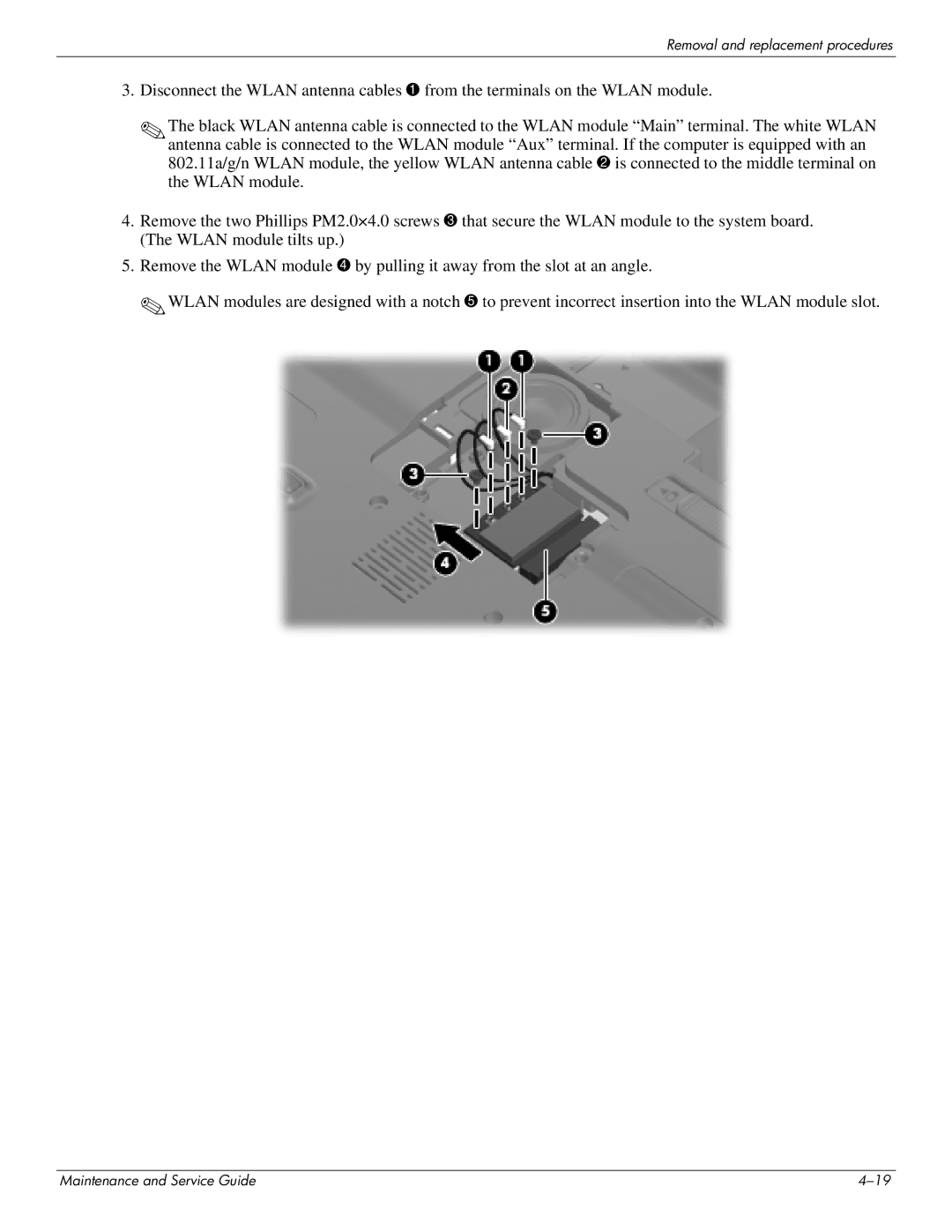 HP DV8 manual Removal and replacement procedures 