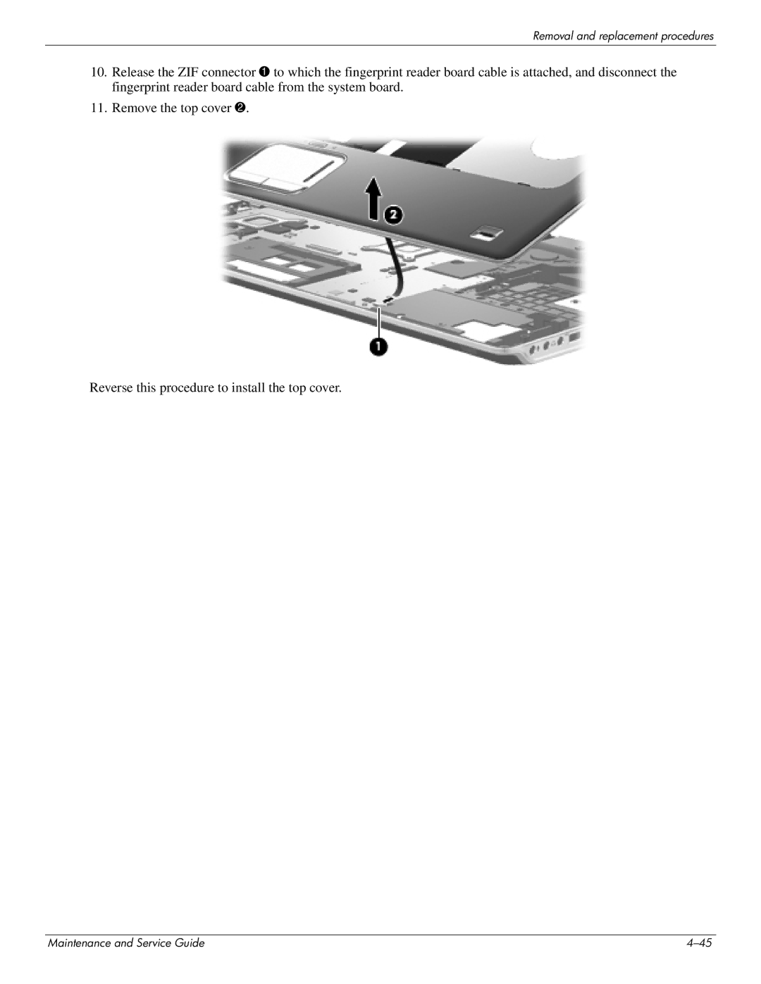 HP DV8 manual Removal and replacement procedures 