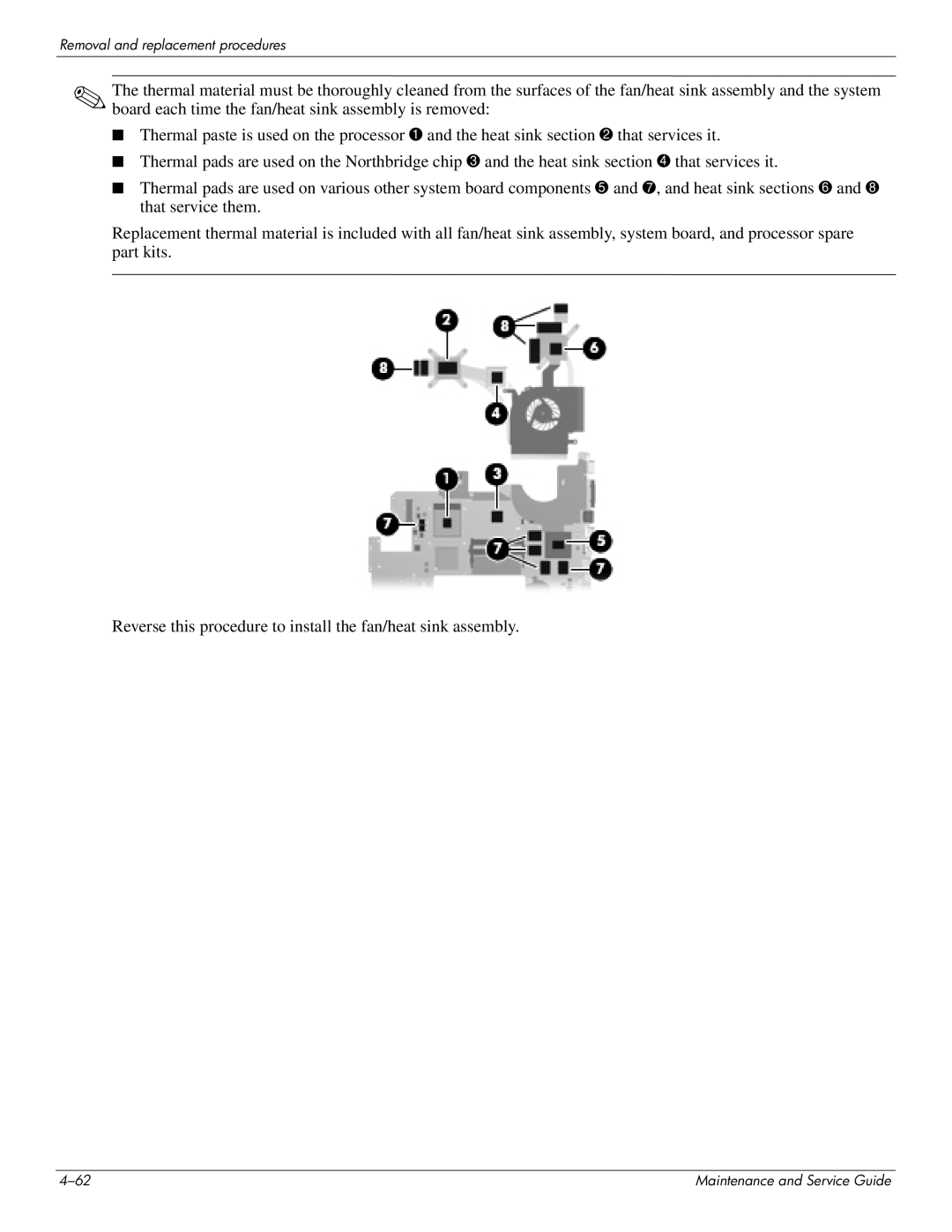 HP DV8 manual Removal and replacement procedures 