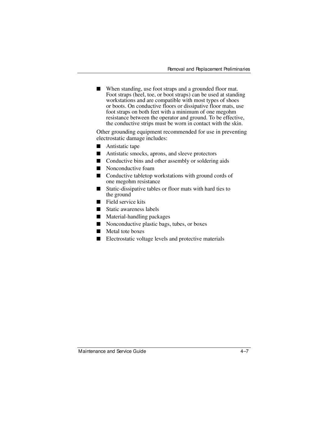 HP DV8000 manual Removal and Replacement Preliminaries 