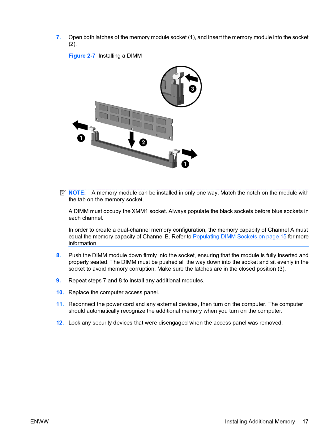 HP dx2450 manual Enww 