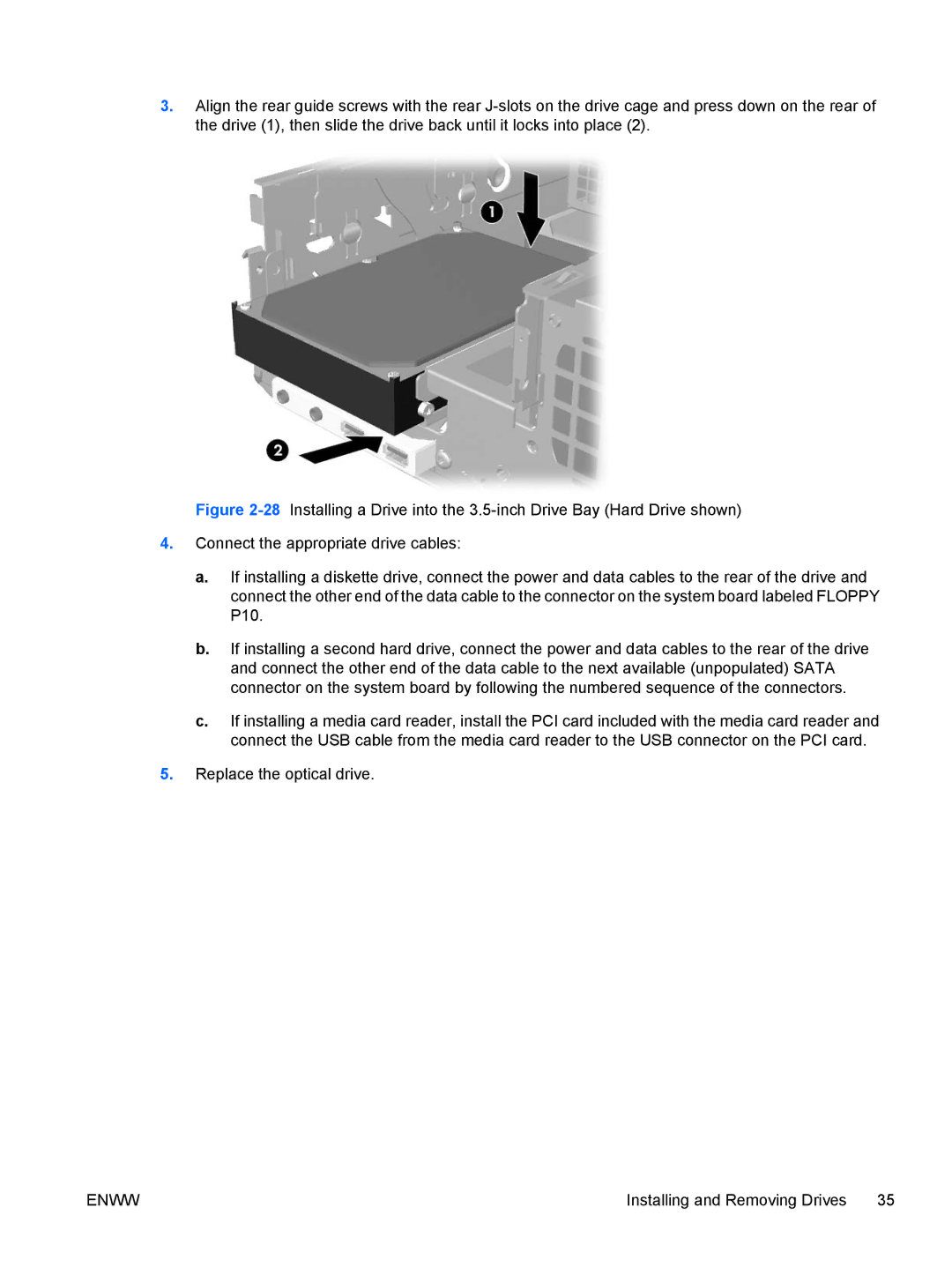 HP dx7300 manual Enww 