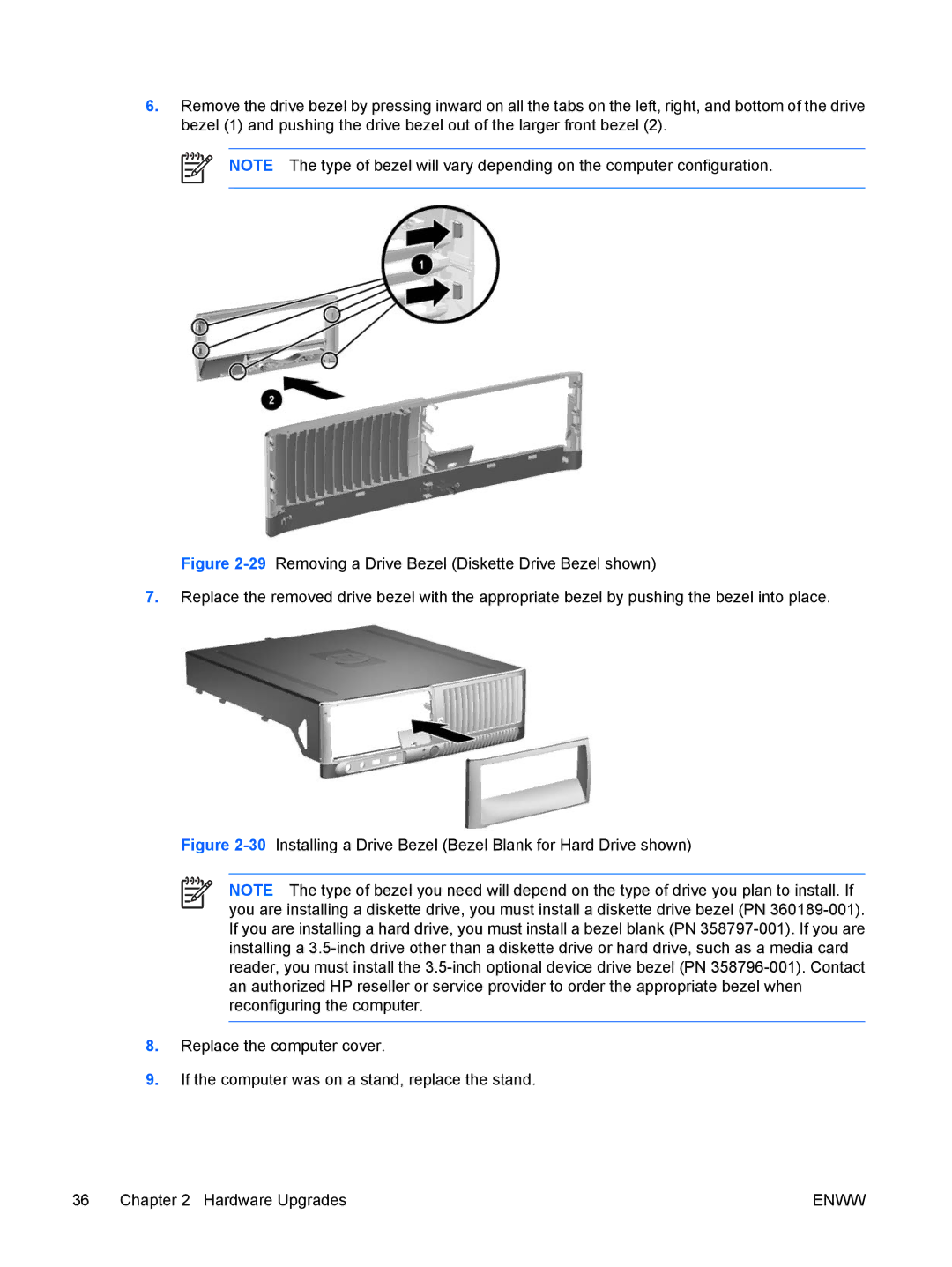 HP dx7300 manual Enww 